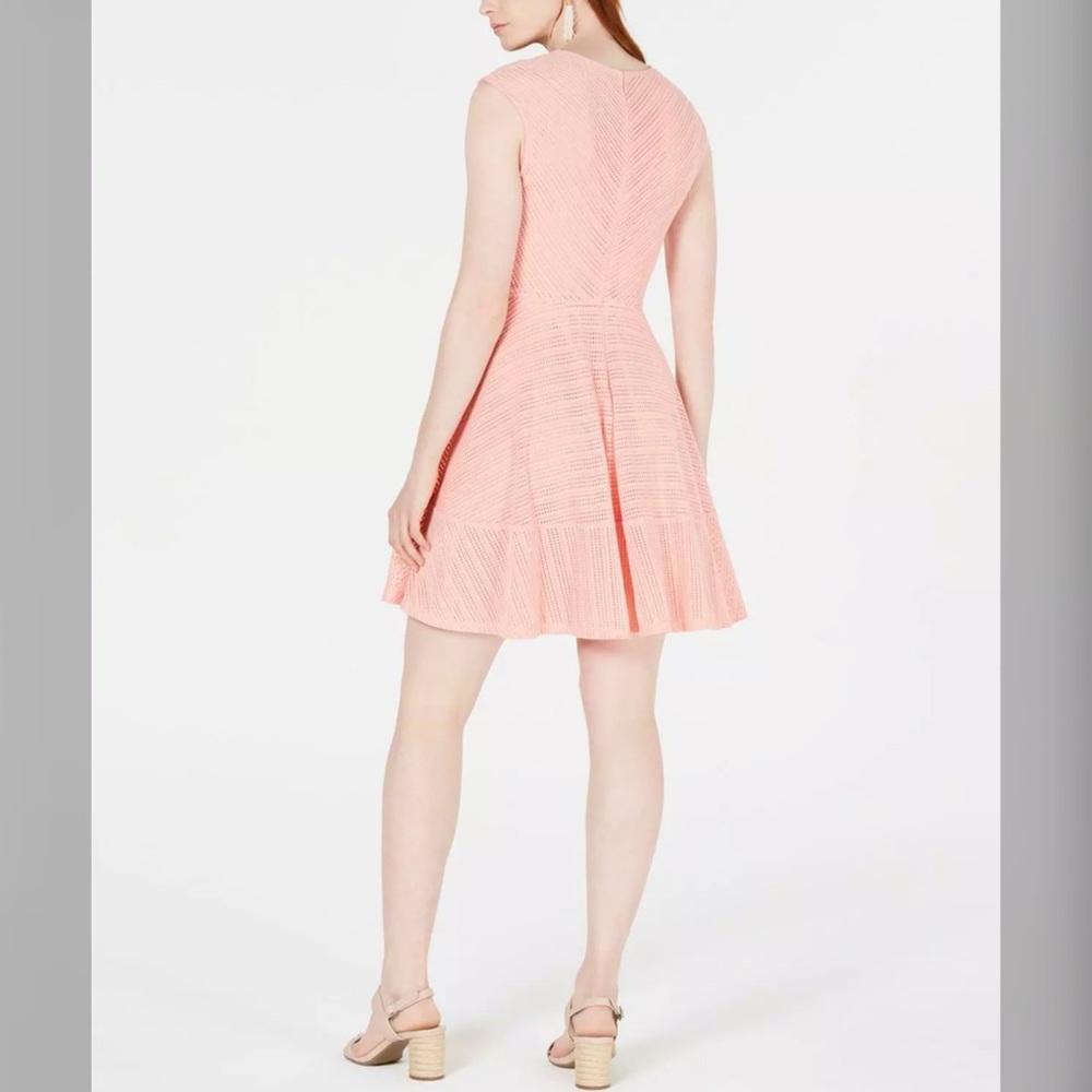 BAR lII BLUSHING PINK A LINE DRESS